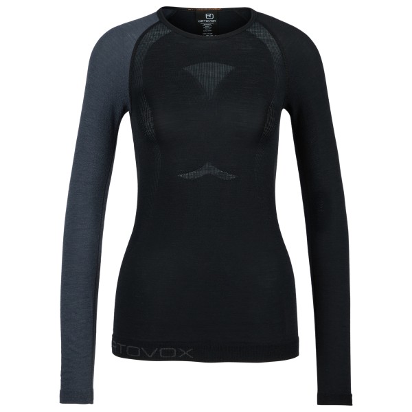 Ortovox - Women's 120 Comp Light Long Sleeve - Merinounterwäsche Gr L;M;S;XL;XS blau;schwarz von Ortovox
