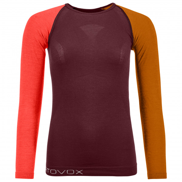 Ortovox - Women's 120 Comp Light Long Sleeve - Merinounterwäsche Gr XL rot von Ortovox