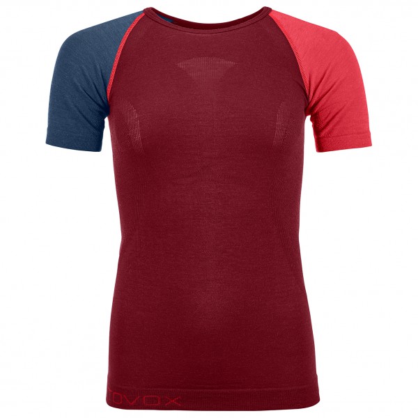 Ortovox - Women's 120 Comp Light Short Sleeve - Merinounterwäsche Gr L;M;S;XL;XS blau;schwarz von Ortovox
