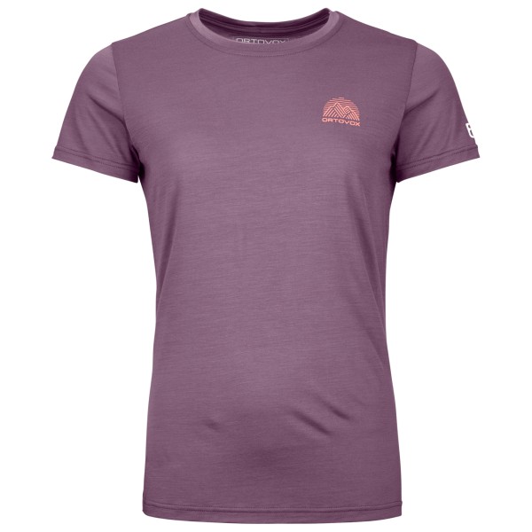 Ortovox - Women's 120 Cool Tec Mountain Stripe T-Shirt - Merinoshirt Gr XS lila Ortovox - Women's 120 Cool Tec Mountain Stripe T-Shirt - Merinoshirt Gr XS lila von Ortovox