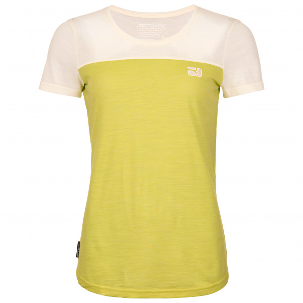 Ortovox - Women's 150 Cool Logo T-Shirt - Merinoshirt Gr XS gelb von Ortovox