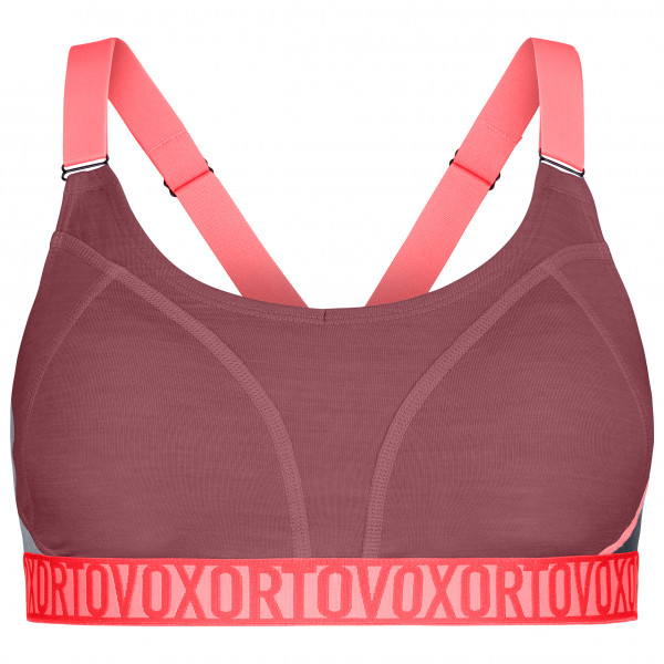 Ortovox - Women's 150 Essential Sports Top - Sport-BH Gr S rot von Ortovox