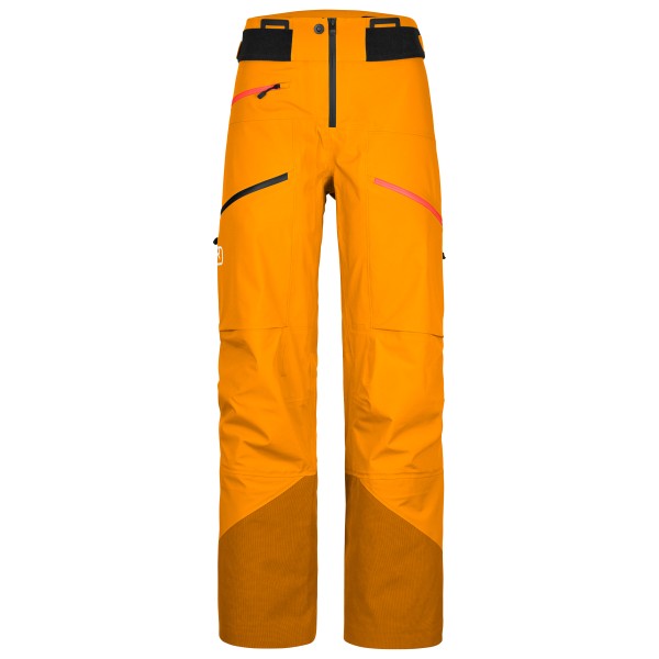 Ortovox - Women's 3L Deep Shell Pants - Skihose Gr M orange von Ortovox