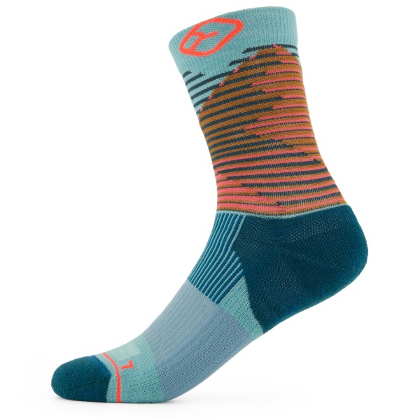 Ortovox - Women's All Mountain Mid Socks - Merinosocken Gr 35-38 bunt Ortovox - Women's All Mountain Mid Socks - Merinosocken Gr 35-38 bunt von Ortovox