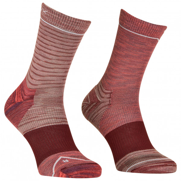 Ortovox - Women's Alpine Mid Socks - Merinosocken Gr 39-41 rot/braun Ortovox - Women's Alpine Mid Socks - Merinosocken Gr 39-41 rot/braun von Ortovox