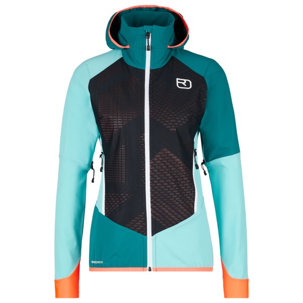 Ortovox - Women's Col Becchei Jacket - Softshelljacke Gr M türkis von Ortovox