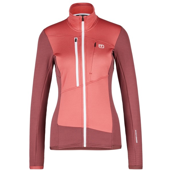 Ortovox - Women's Fleece Grid Jacket - Fleecejacke Gr L;M;S;XL;XS beige;blau;lila;schwarz von Ortovox
