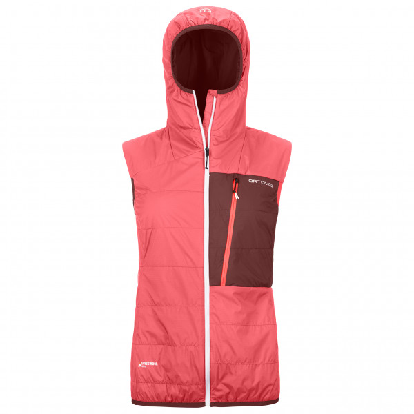 Ortovox - Women's Swisswool Piz Duan Vest - Wollgilet Gr XS rot von Ortovox