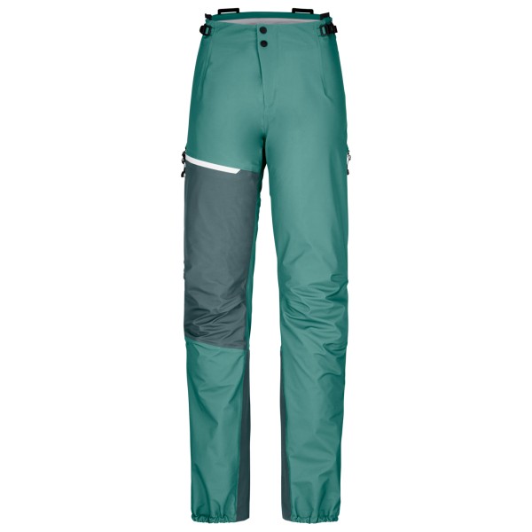 Ortovox - Women's Westalpen 3L Light Pants - Regenhose Gr XL türkis von Ortovox