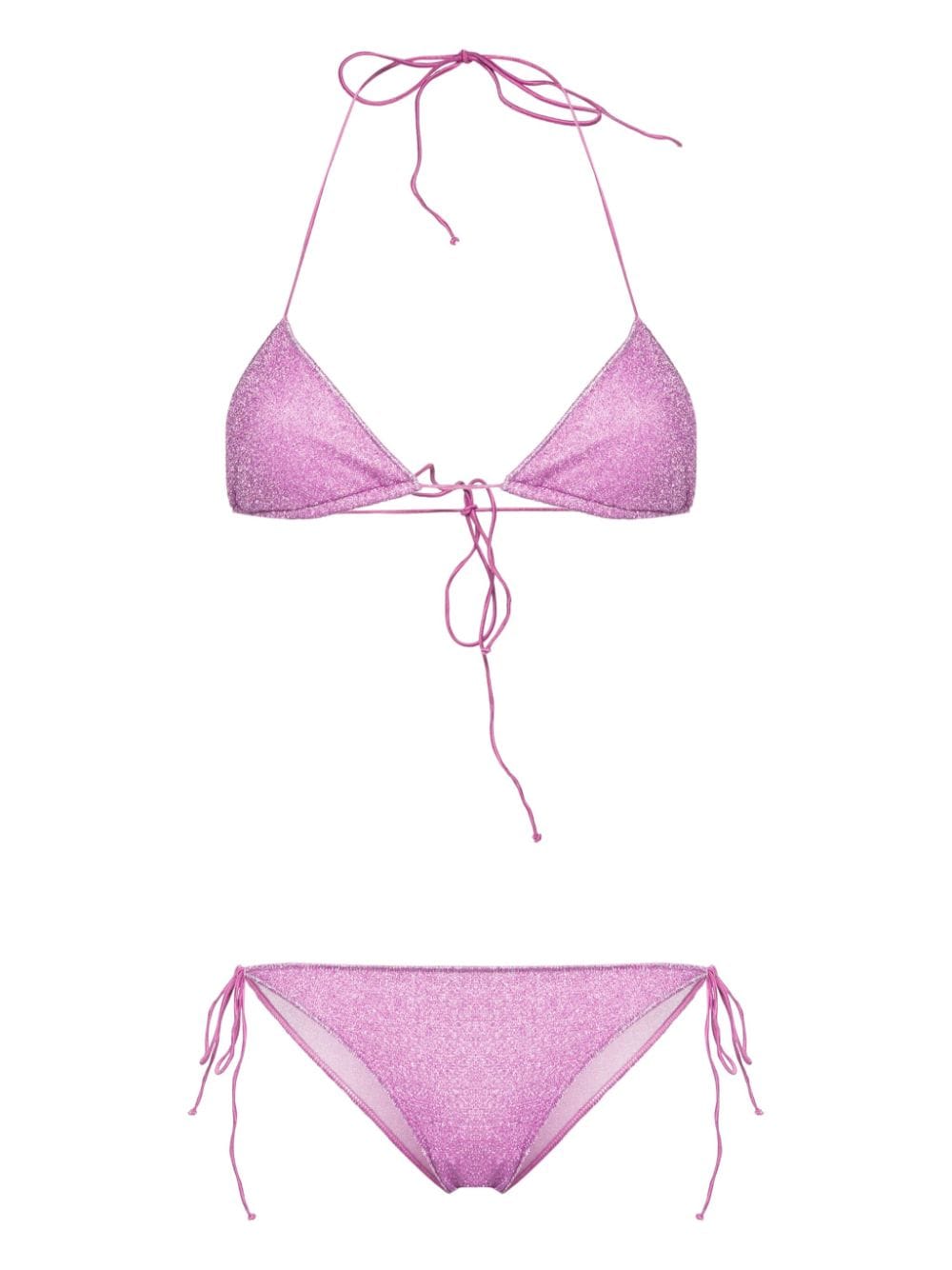 Oséree Lumière lurex bikini - Purple von Oséree