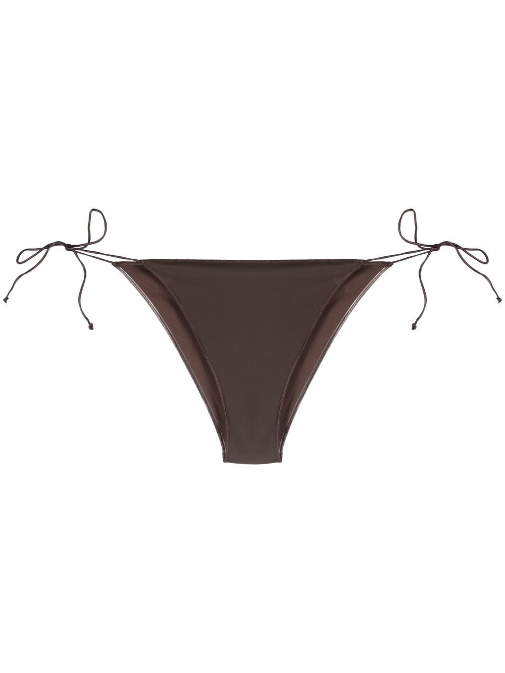 Oséree tie-side bikini bottoms - Brown von Oséree