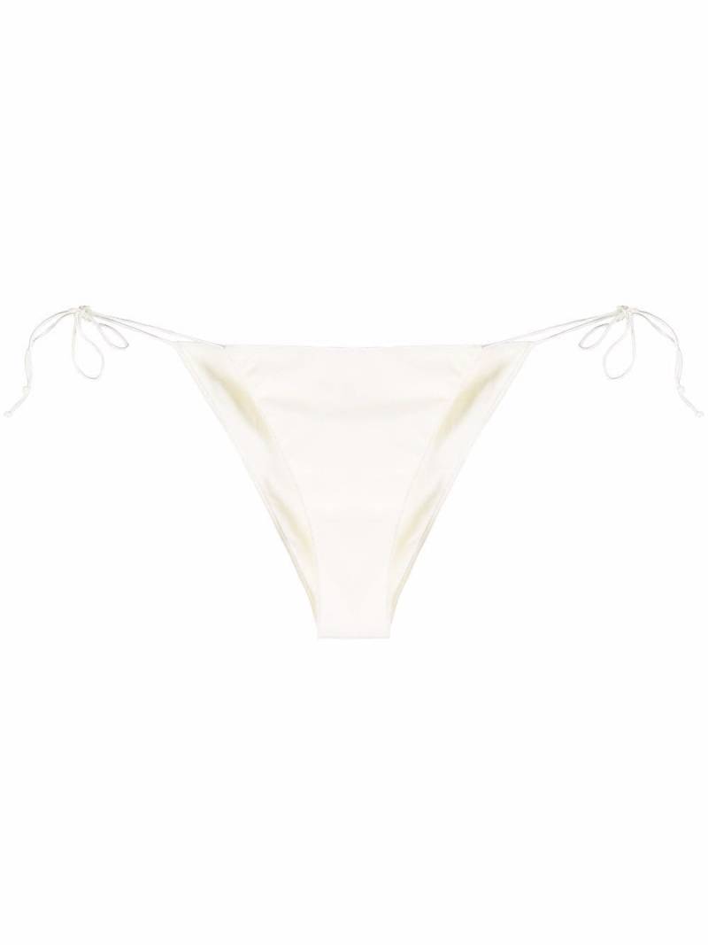 Oséree tie-side bikini bottoms - Neutrals von Oséree