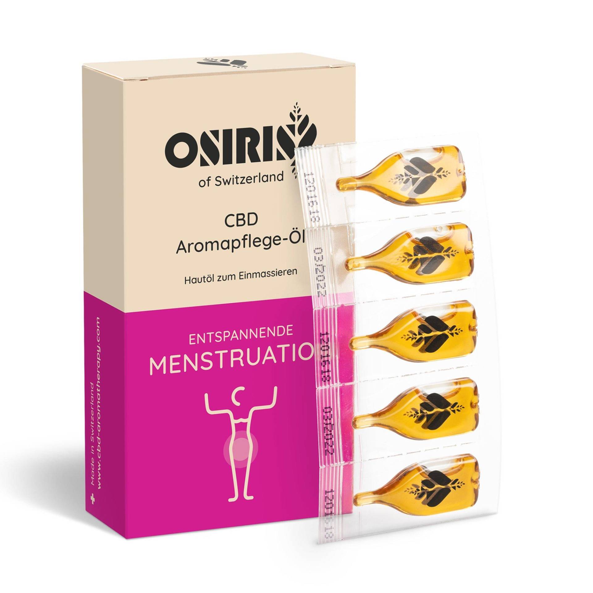 Cbd Aromapflege-öl Entspannende Menstruation Damen  10ml von Osiris