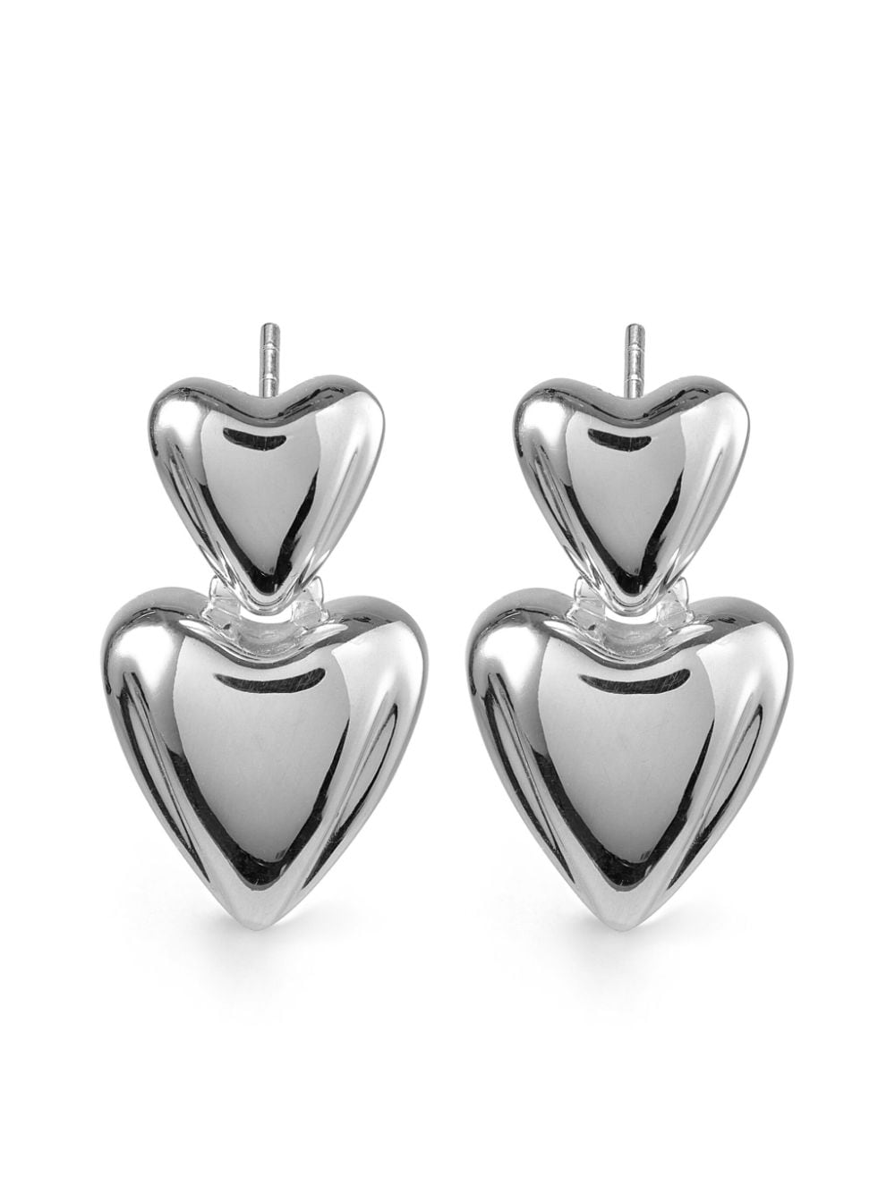 Otiumberg Heart sterling silver earrings von Otiumberg