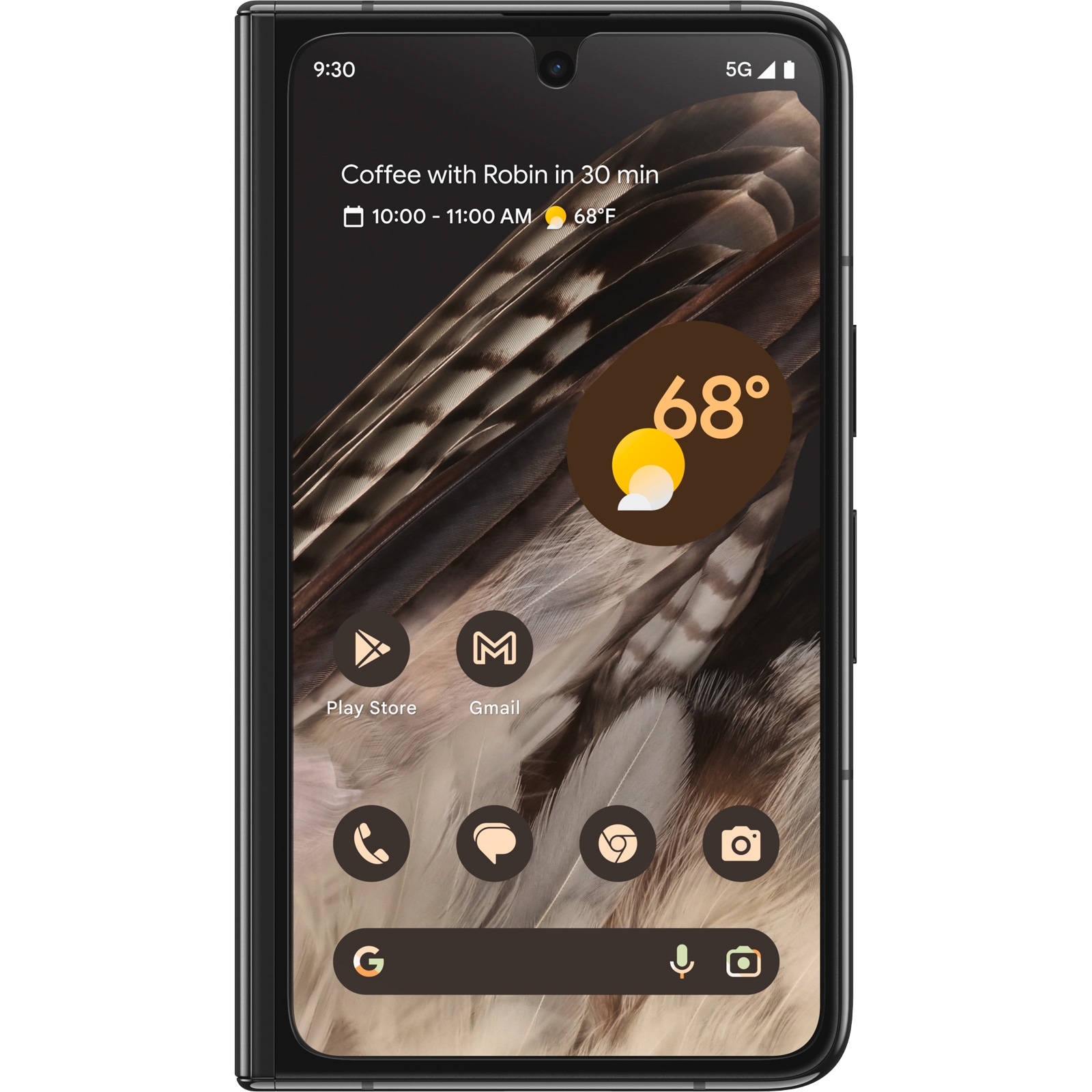 Otterbox Displayschutzglas »Alpha Flex Antimicrobial«, für Google Pixel Fold von OtterBox