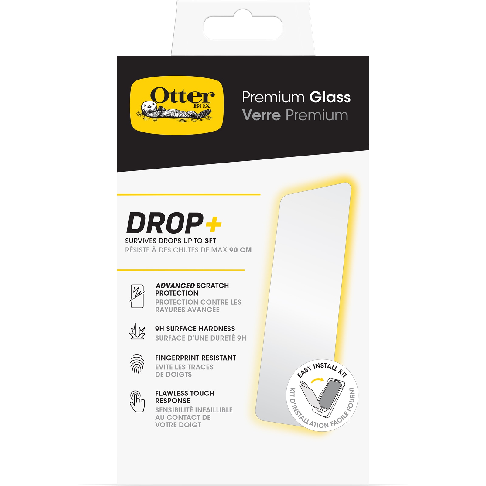 Otterbox Displayschutzglas »Premium Glass Displayschutz für Apple iPhone 15 Plus«, für Apple iPhone 15 Plus von OtterBox