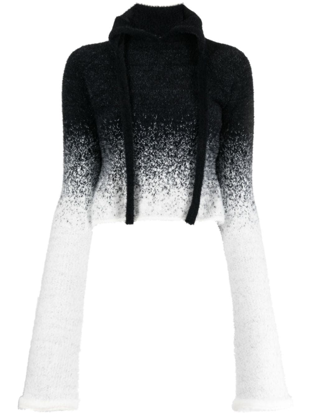 Ottolinger gradient-effect knitted jumper - Black von Ottolinger