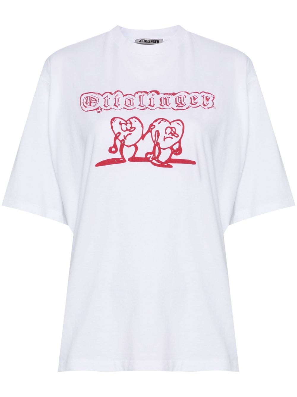 Ottolinger logo-print T-shirt - White von Ottolinger