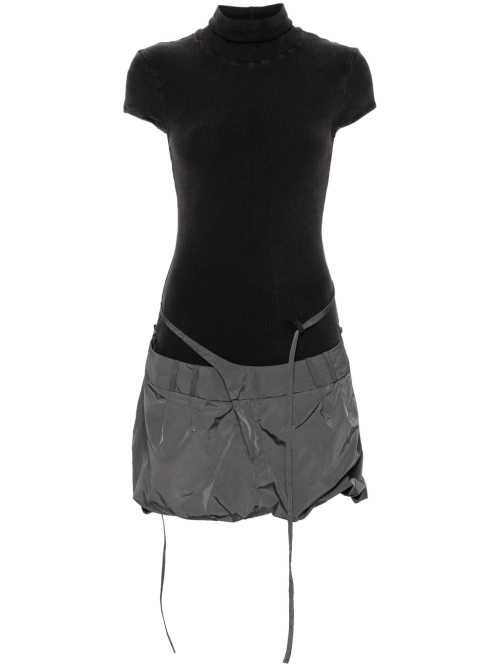 Ottolinger panelled-design organic-cotton dress - Black von Ottolinger