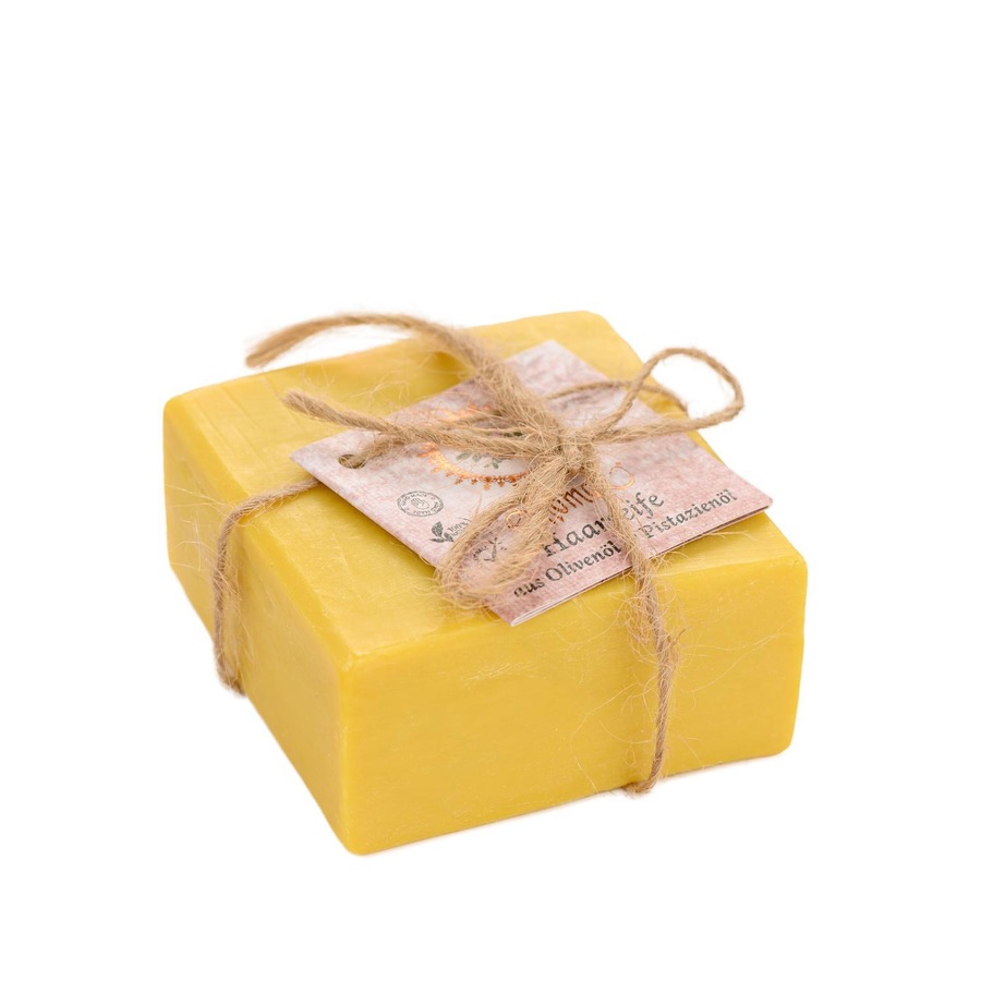 Ottoman Ottoman Haarseife mit Pistazien- und Olivenöl unverpackt trockenshampoo 190.0 g Ottoman Ottoman Haarseife mit Pistazien- und Olivenöl unverpackt trockenshampoo 190.0 g von Ottoman