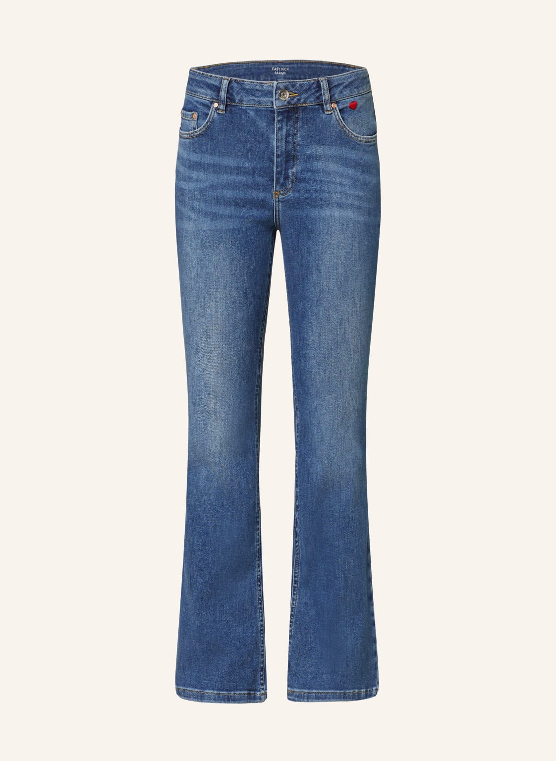 Oui Flared Jeans blau von Oui