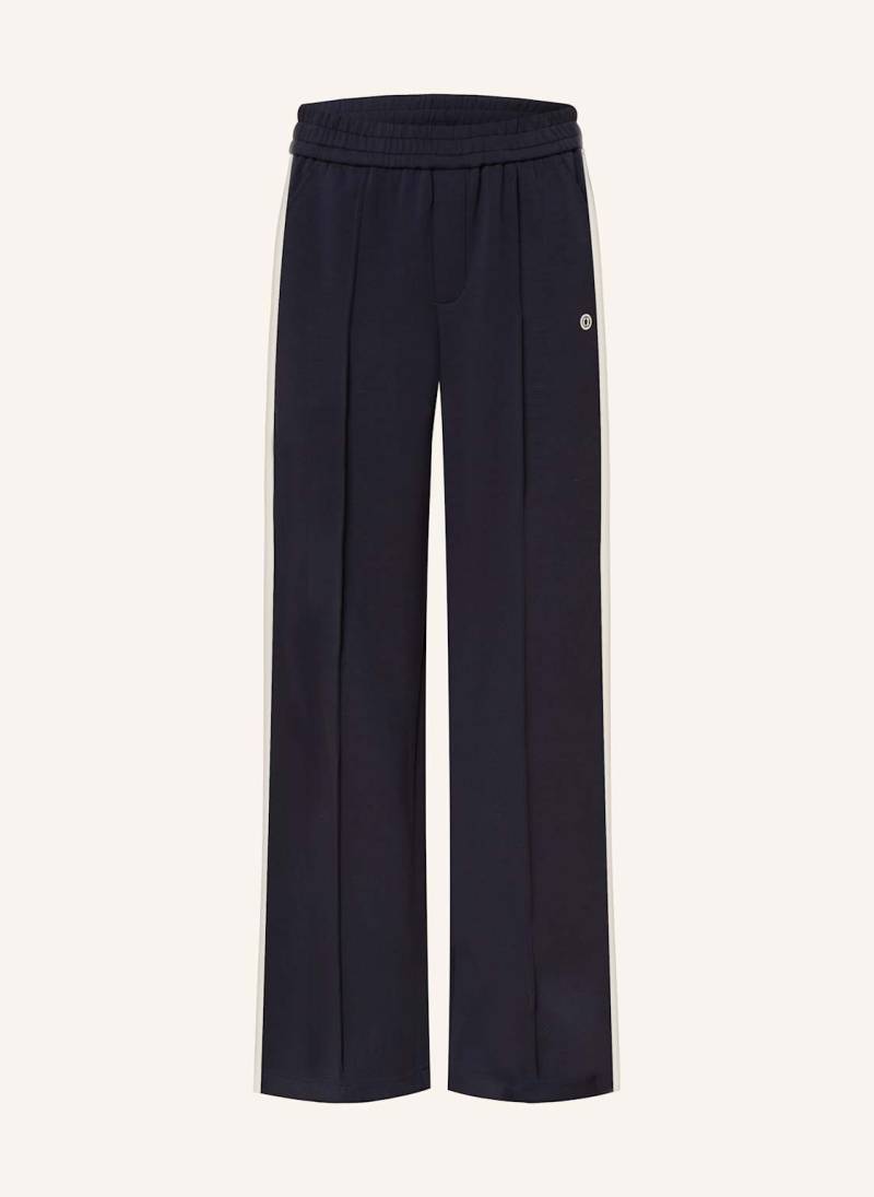 Oui Hose Im Jogging-Stil blau von Oui