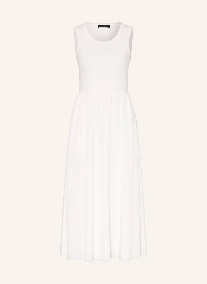 Oui Kleid Im Materialmix weiss von Oui