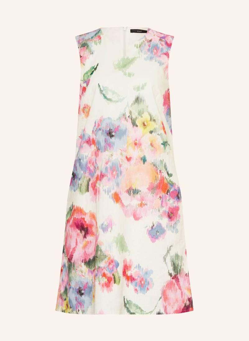 Oui Leinenkleid pink von Oui