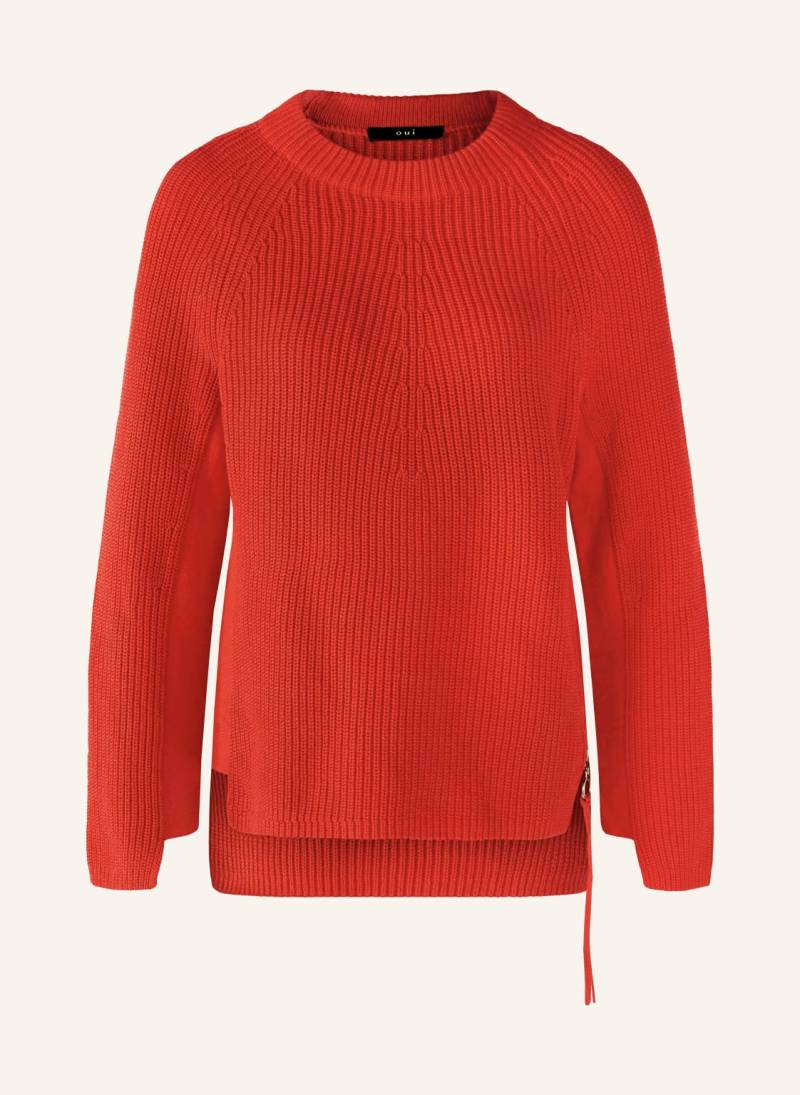 Oui Pullover rot von Oui