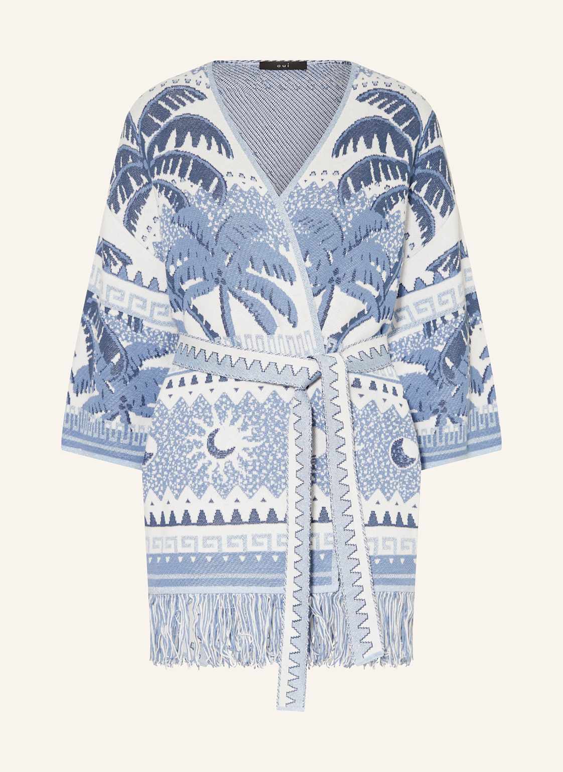 Oui Strickhülle Mit Glitzergarn blau Oui Strickhülle Mit Glitzergarn blau von Oui