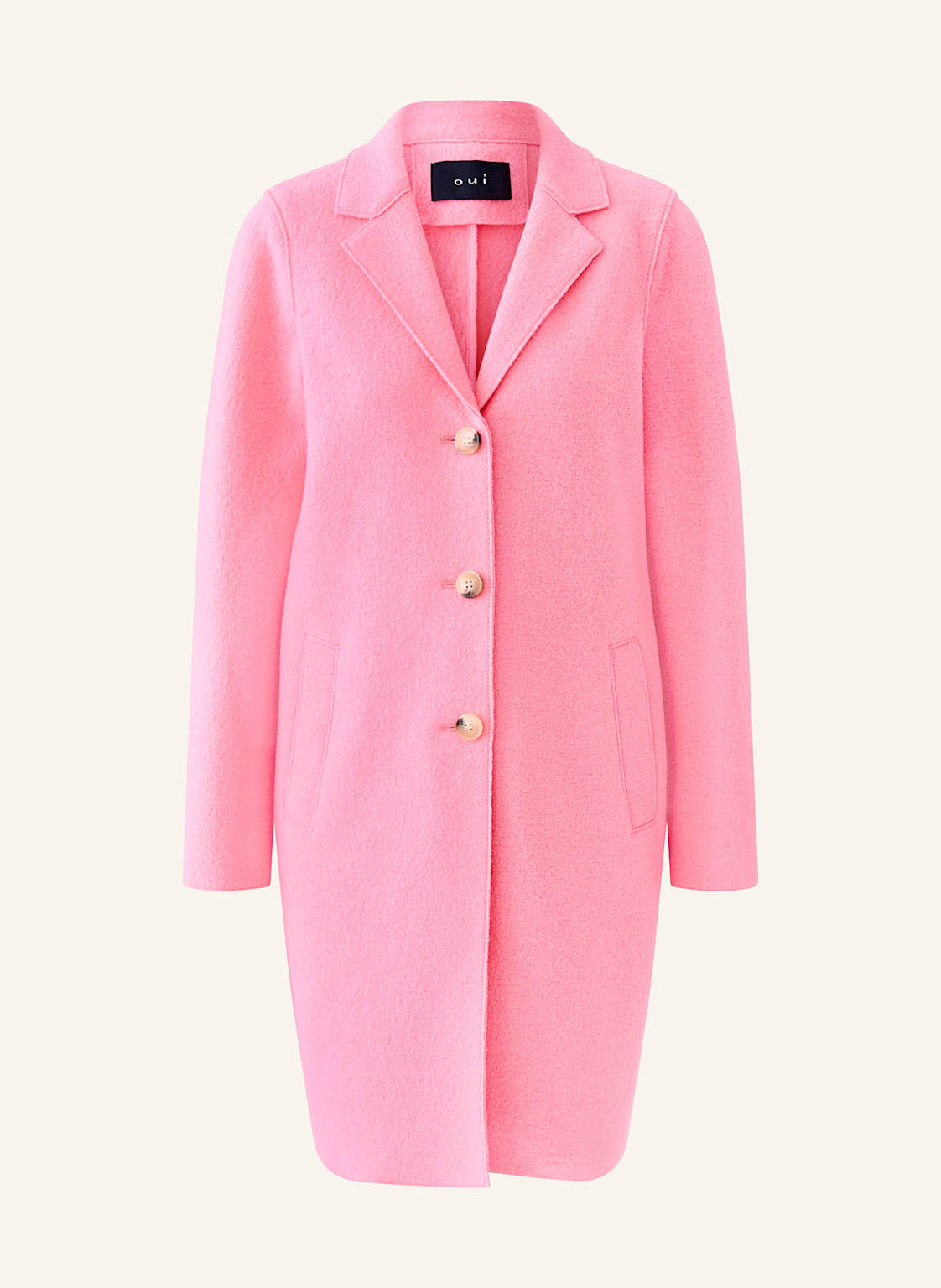 Oui Wollmantel pink Oui Wollmantel pink von Oui