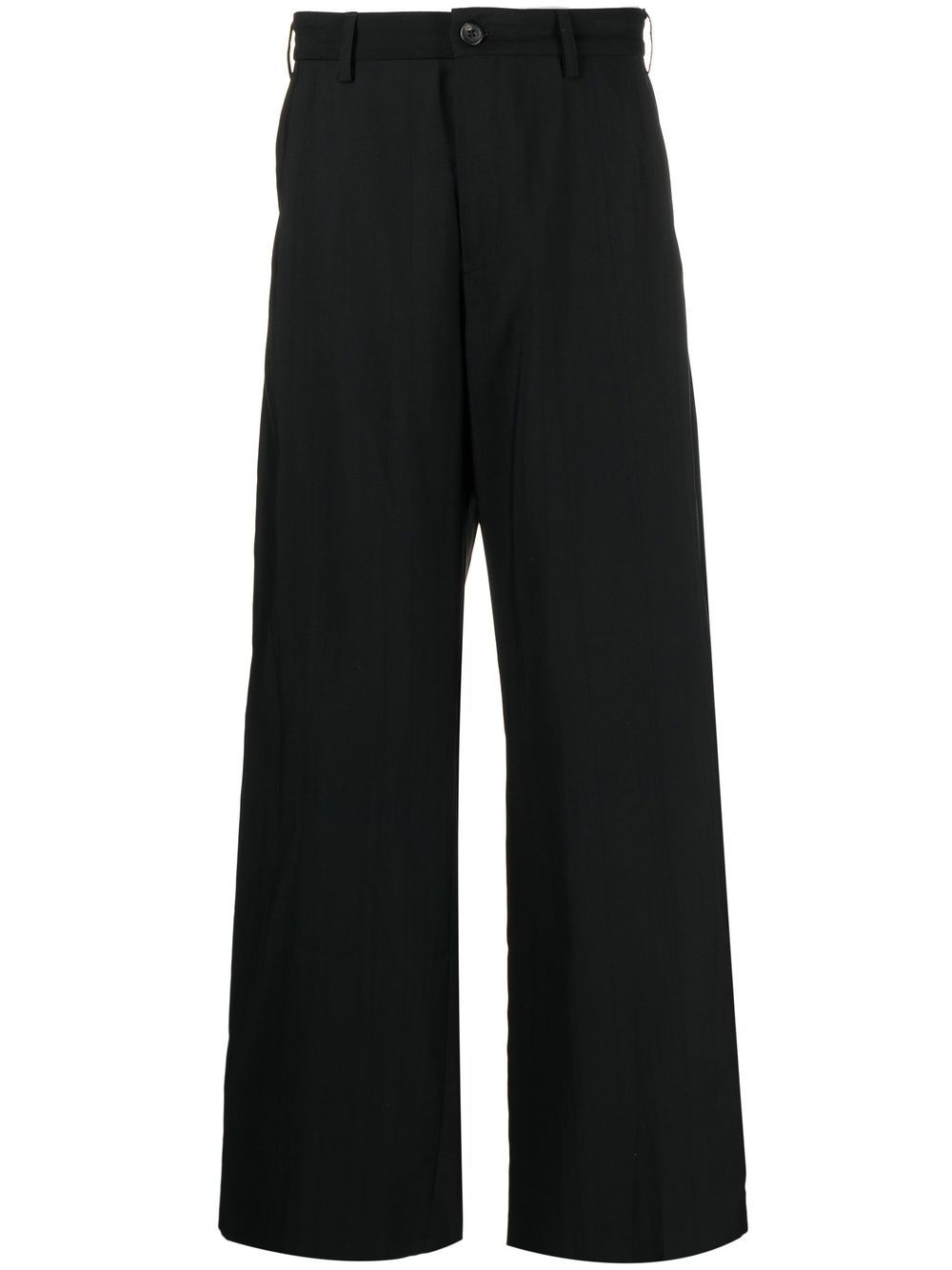 OUR LEGACY Sailor wide-leg tailored trousers - Black von OUR LEGACY