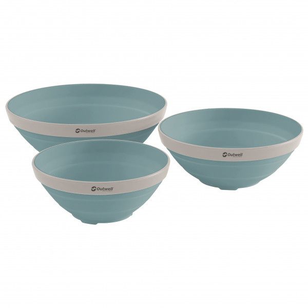 Outwell - Collaps Bowl Set - Schüssel Gr 3,5 l / 2 l / 1,5 l türkis Outwell - Collaps Bowl Set - Schüssel Gr 3,5 l / 2 l / 1,5 l türkis von Outwell