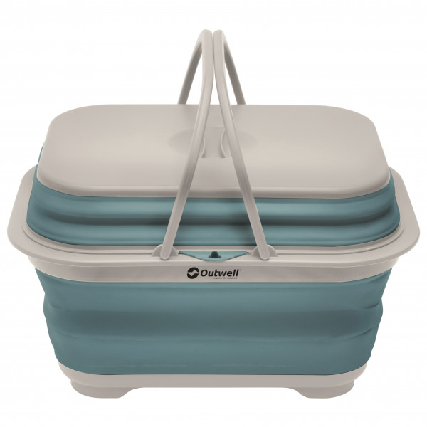 Outwell - Collaps Washing Base With Handle & Lid - Geschirr-Set grau von Outwell