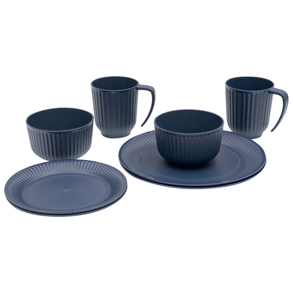 Outwell - Delish 2 Person Dinner Set - Geschirr-Set blau von Outwell