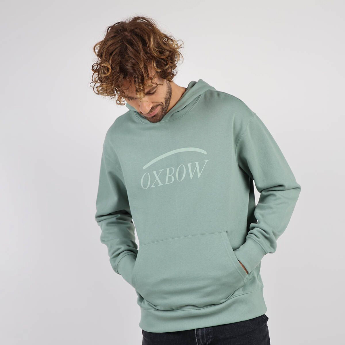 Kapuzensweatshirt mit Logoprint