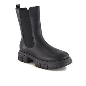 Oxmox Damen Chelsea Boot Schwarz von Oxmox