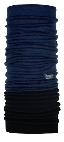 P.A.C Merino Fleece - navy (Grösse: one si) von P.A.C