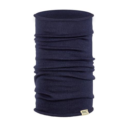 P.A.C Nature Merin 100% Merino Neckwarmer - navy (Grösse: one si) von P.A.C