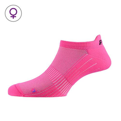 P.A.C PAC SP 1.0 footie active sh. W - neon pink (Grösse: W35-37) von P.A.C