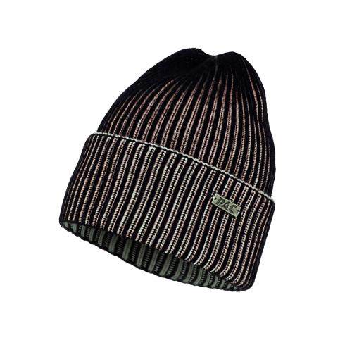 P.A.C. Gizme Cashmiere Beanie - peach black (Grösse: one si) von P.A.C