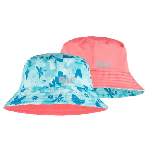 P.A.C. Kids Bucket Hat Ledras - pink (Grösse: one si) von P.A.C