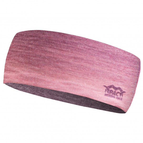 P.A.C. - Recycled Merino Tech Headband - Stirnband Gr One Size blau;bunt;grau;rosa von P.A.C.