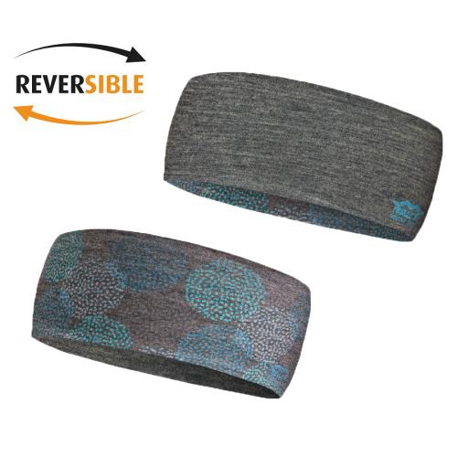 P.A.C. Recycled Merino Tech Headband - dotlet mynt (Grösse: one si) von P.A.C