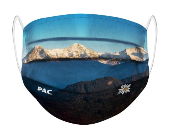 P.A.C. SMU ViralOff Mask 3.0 Premium Filter Community Mask - Mönch Jungfrau (Grösse: one si) von P.A.C