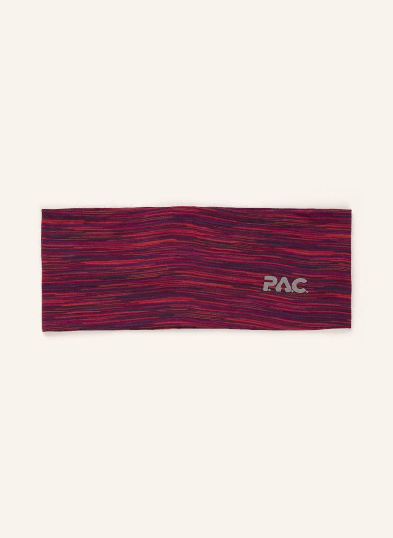 P.A.C. Stirnband Aus Merinowolle lila von P.A.C.