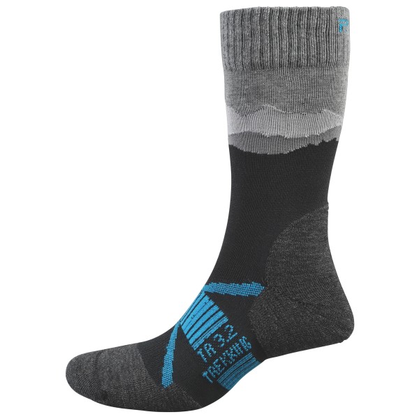 P.A.C. - TR 3.2 Trekking Merino Light - Wandersocken Gr 44-47 grau von P.A.C.