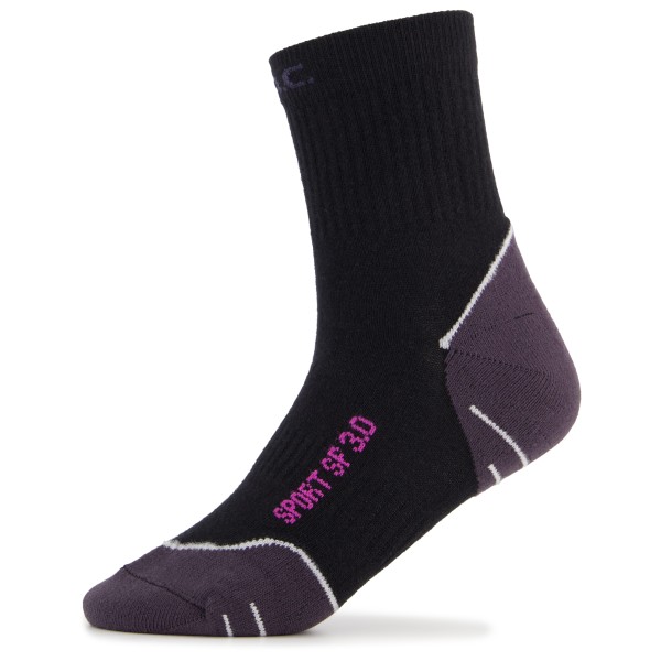 P.A.C. - Women's SP 3.0 Basic Sport - Multifunktionssocken Gr 35-37;38-41 schwarz von P.A.C.