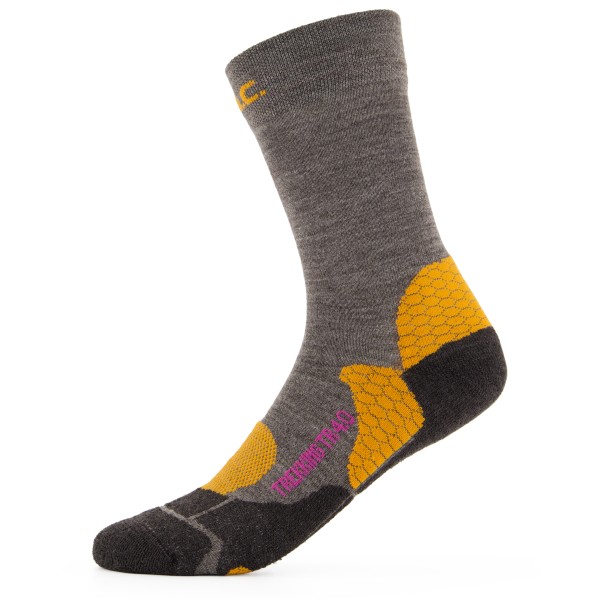 P.A.C. - Women's TR 4.0 Trekking Pro - Wandersocken Gr 35-37 grau von P.A.C.