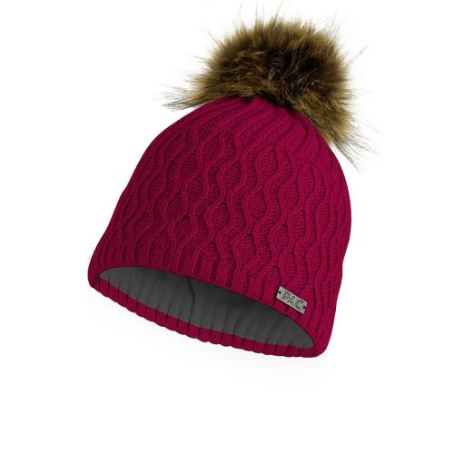 P.A.C.Kisala Pom Beanie - berry (Grösse: one si) von P.A.C